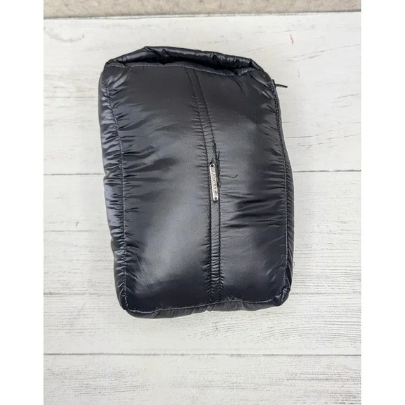 ANORAK Women's Black Lightweight Water Resistant Down Puffer Jacket Size M - Picture 3 of 9